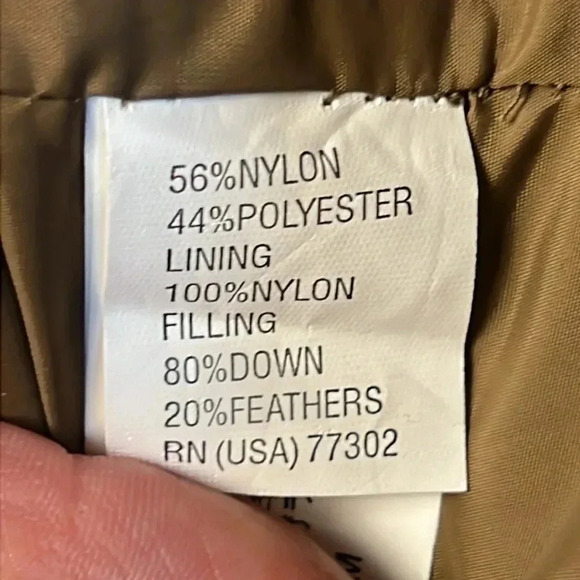 Zara woman down and Feather jacket Coat md gold high collar warm Belted Winter - Picture 7 of 8